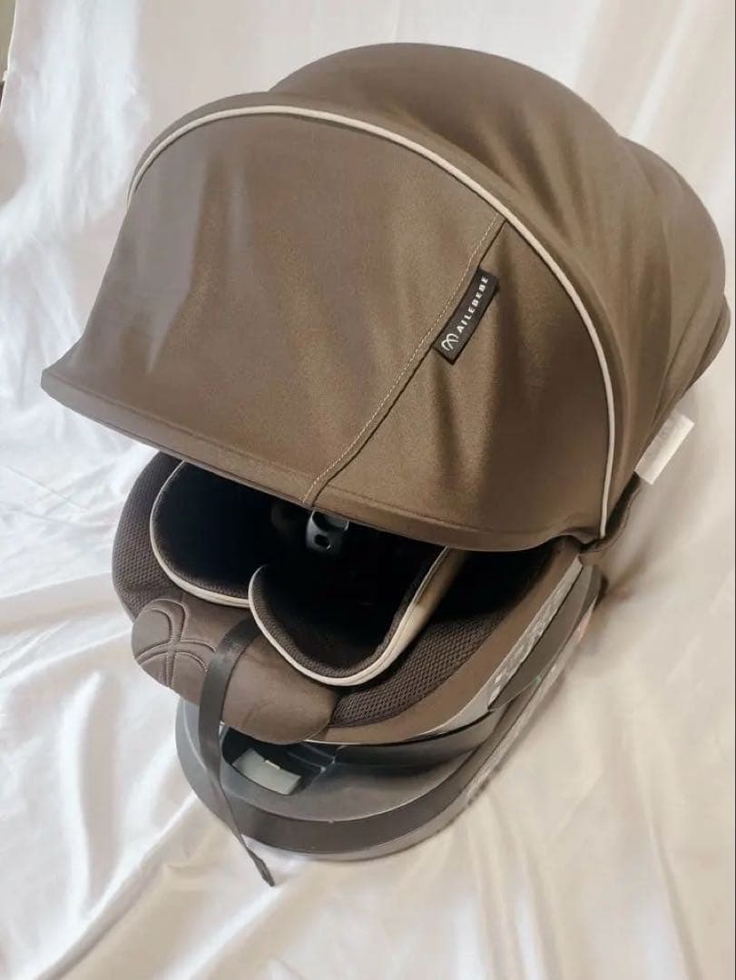 エールベベ クルット5i グランス ISOFIX 回転式 美品