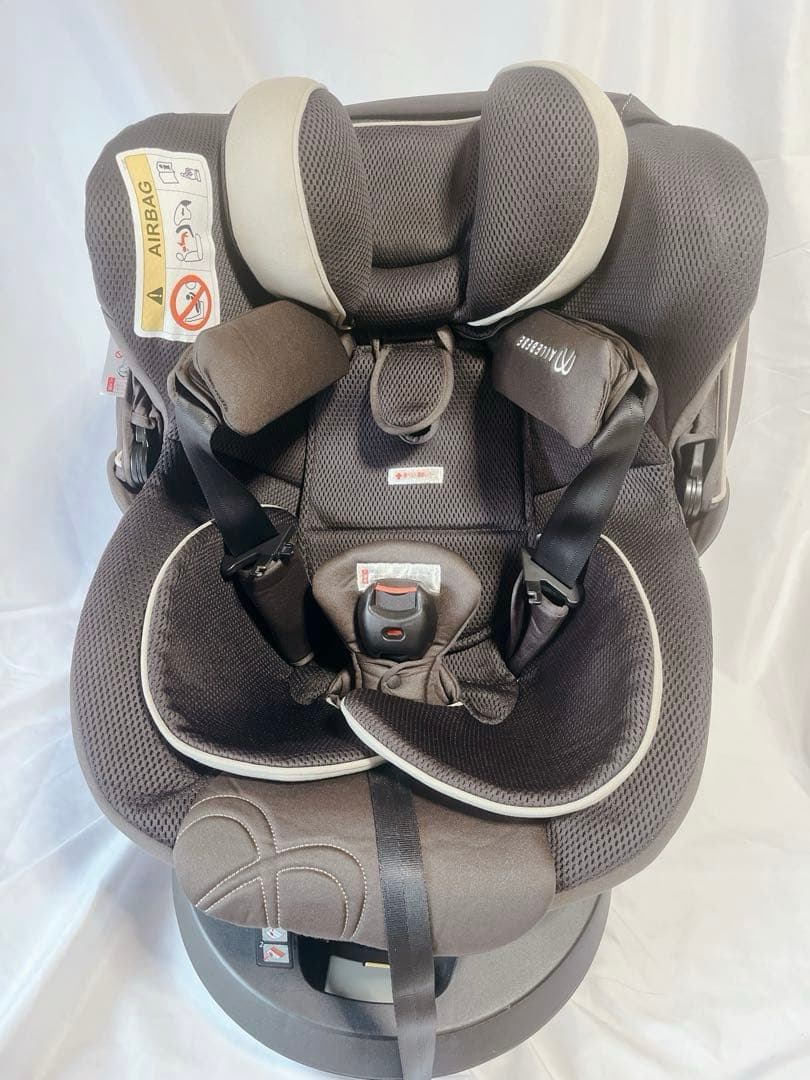 エールベベ クルット5i グランス ISOFIX 回転式 美品