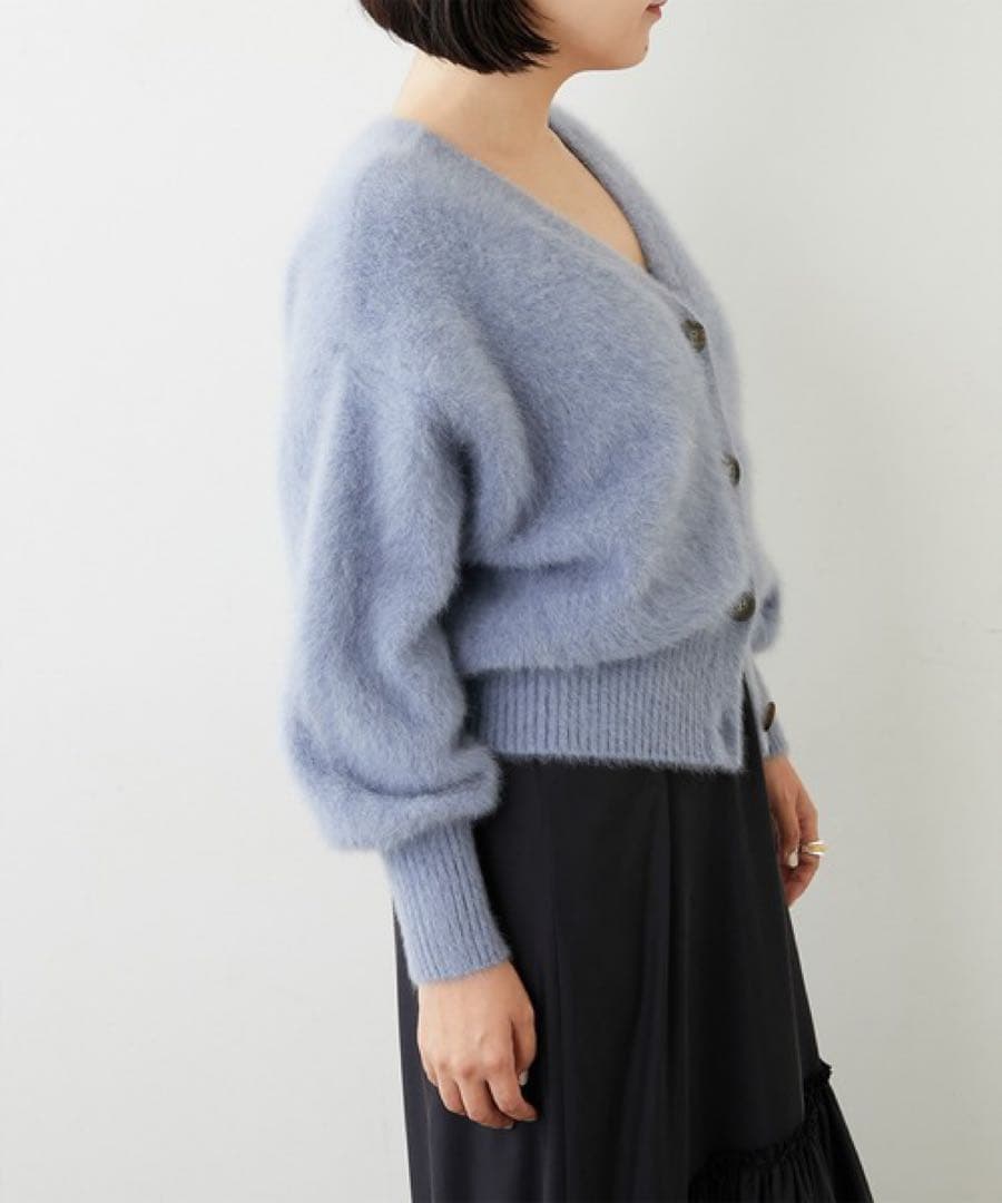 Whim Gazette カシミア混2WAYカーディガン 定価2.8万円