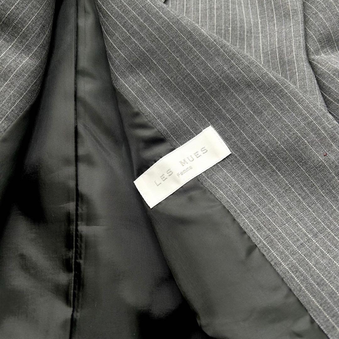 極美品⭐️LES MUES、スーツ上下、大きなサイズ19号4XL/17号3XL