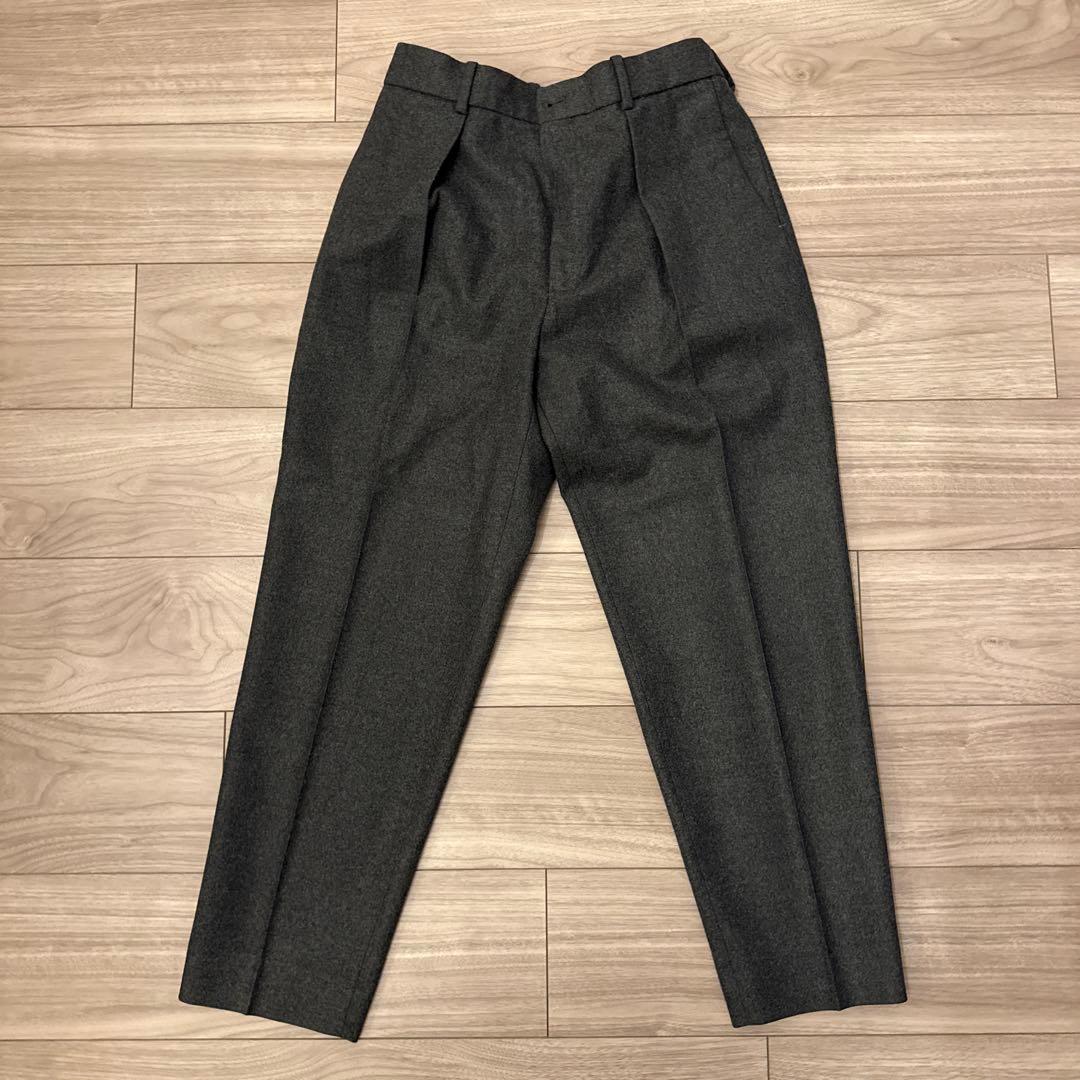 Markaware ペグトップ トラウザーズ　3本セット