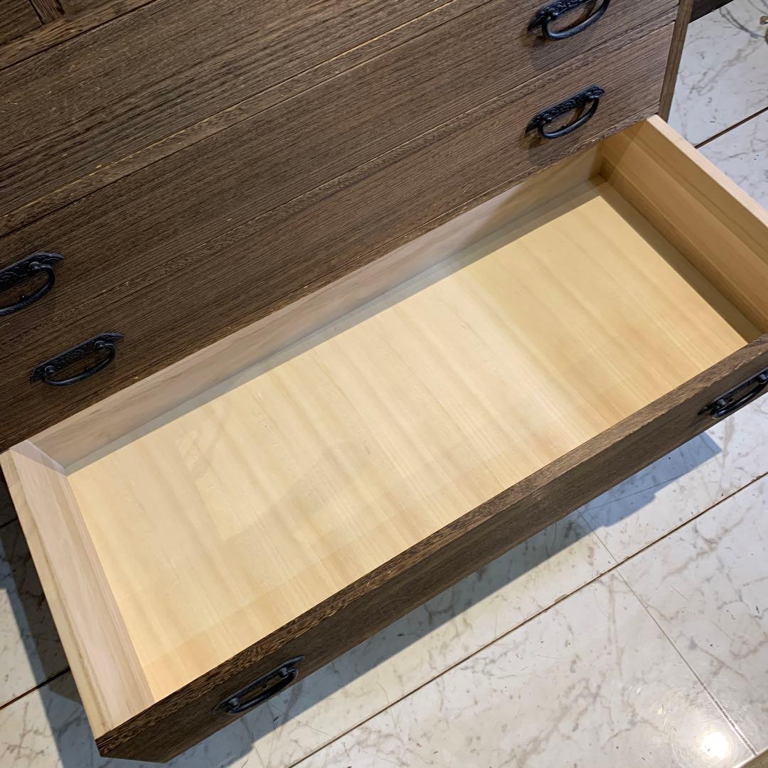 桐たんす　桐タンス　桐端箪笥　和モダン　民芸家具　高級