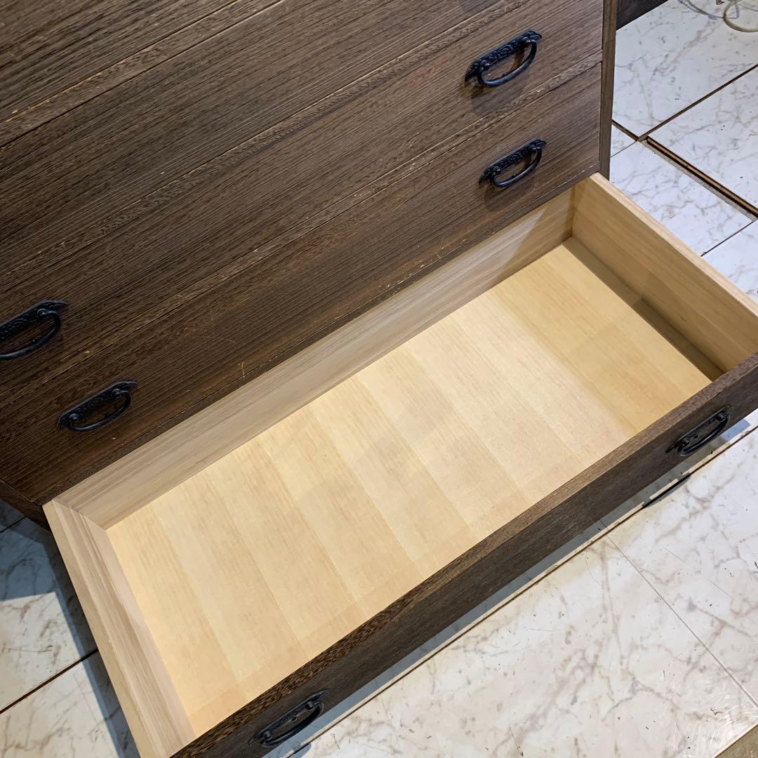 桐たんす　桐タンス　桐端箪笥　和モダン　民芸家具　高級