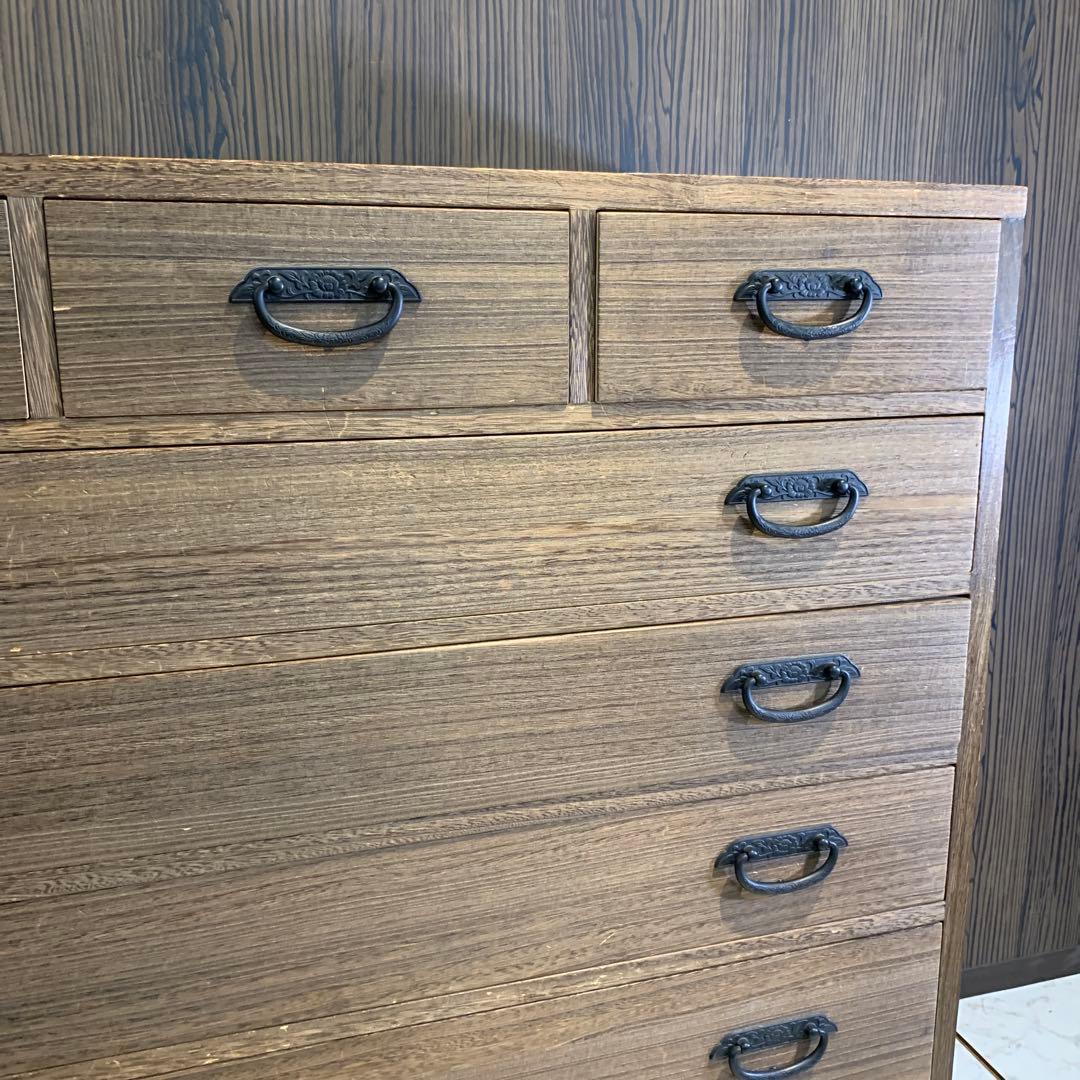 桐たんす　桐タンス　桐端箪笥　和モダン　民芸家具　高級