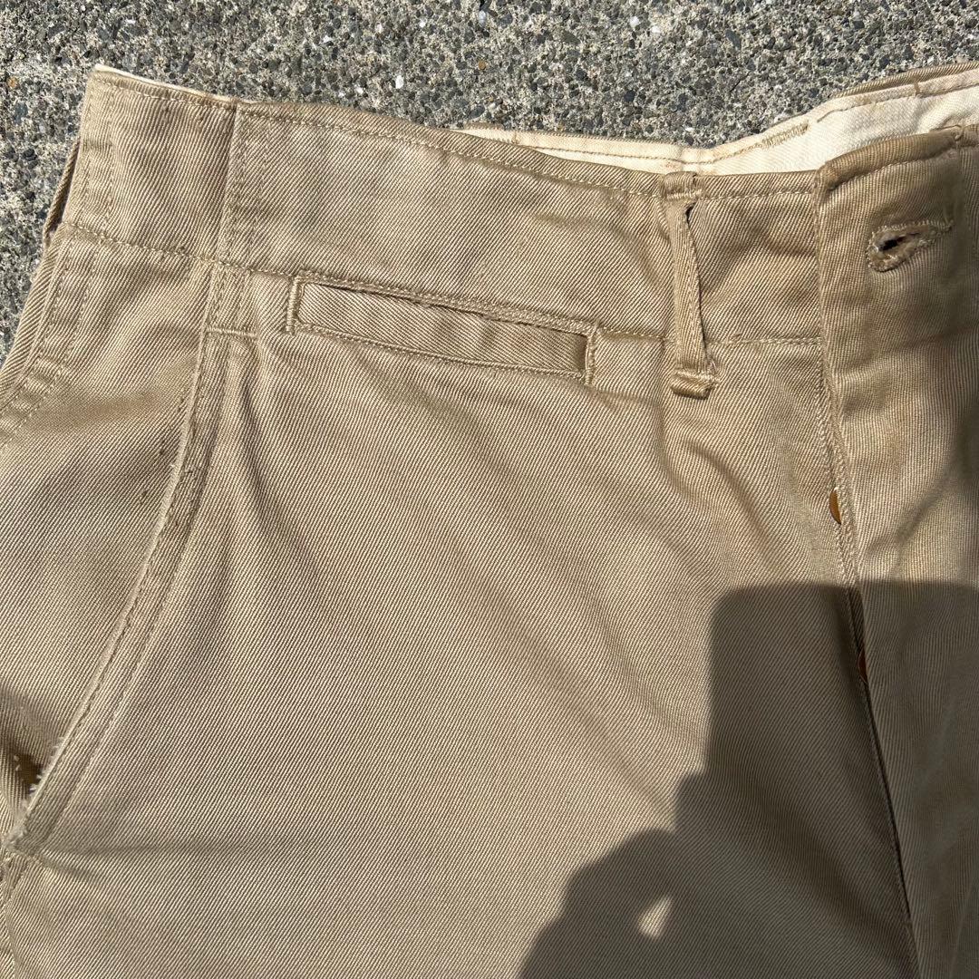 【イチオシ！】40s U.S ARMY M-45初期 チノパン ミリタリーパンツ