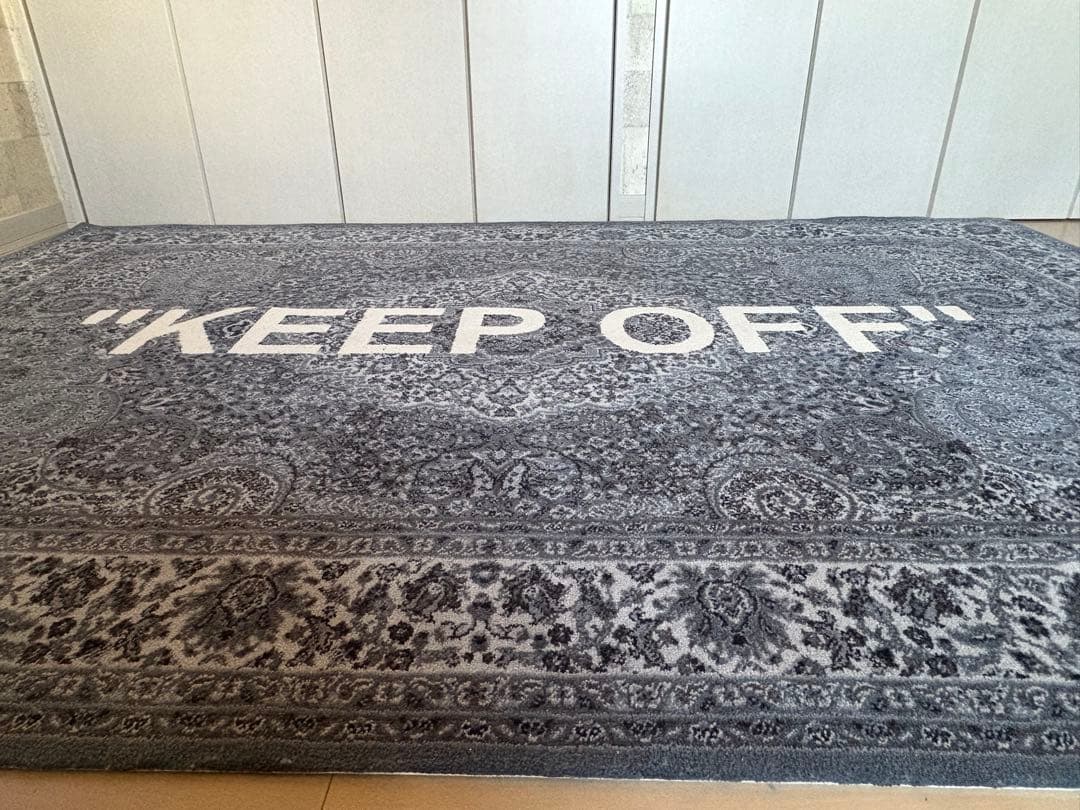 Virgil Abloh IKEA KEEP OFF ラグ ヴァージル イケア