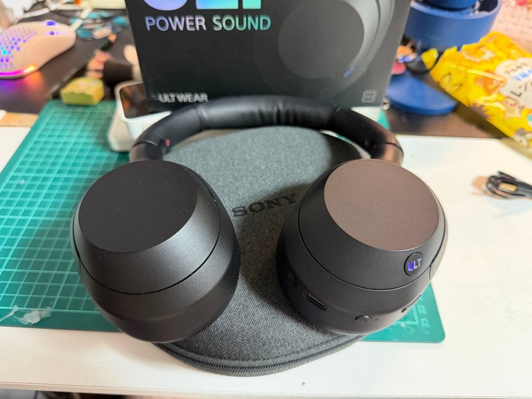 SONY ULT Wear ワイヤレスヘッドセット ブラック