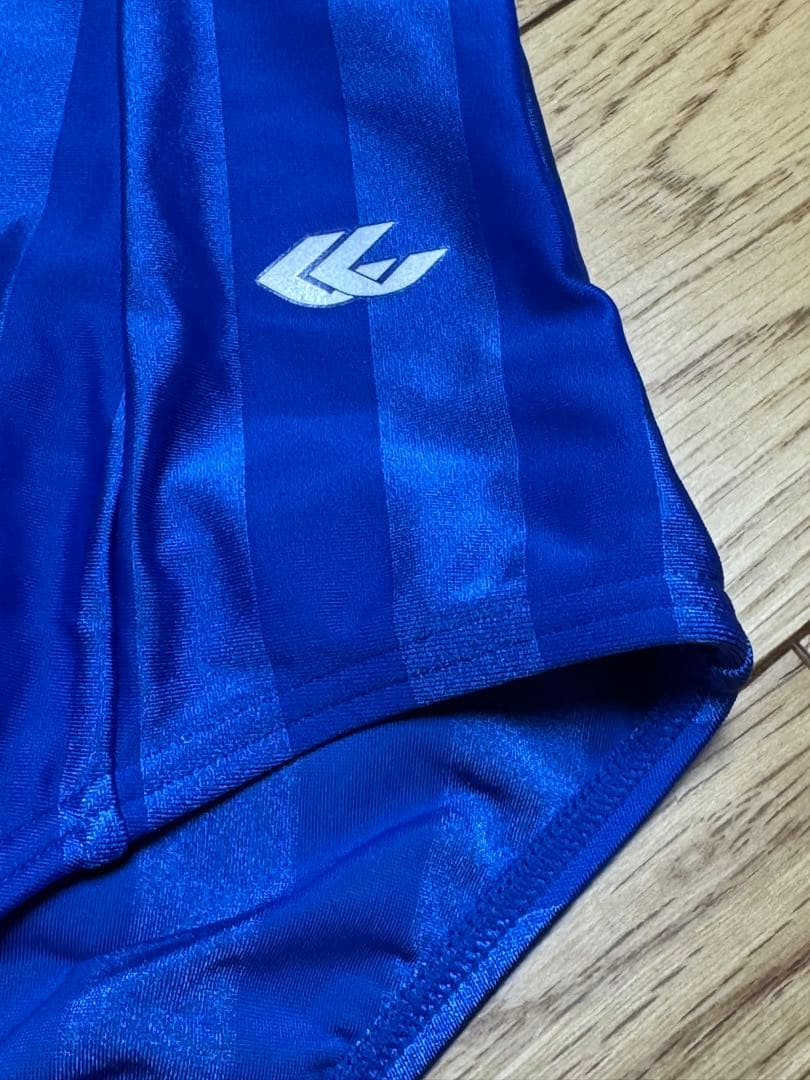 ギャレックスのスクール水着 強光沢ブルー ３Ｌワンピース水着