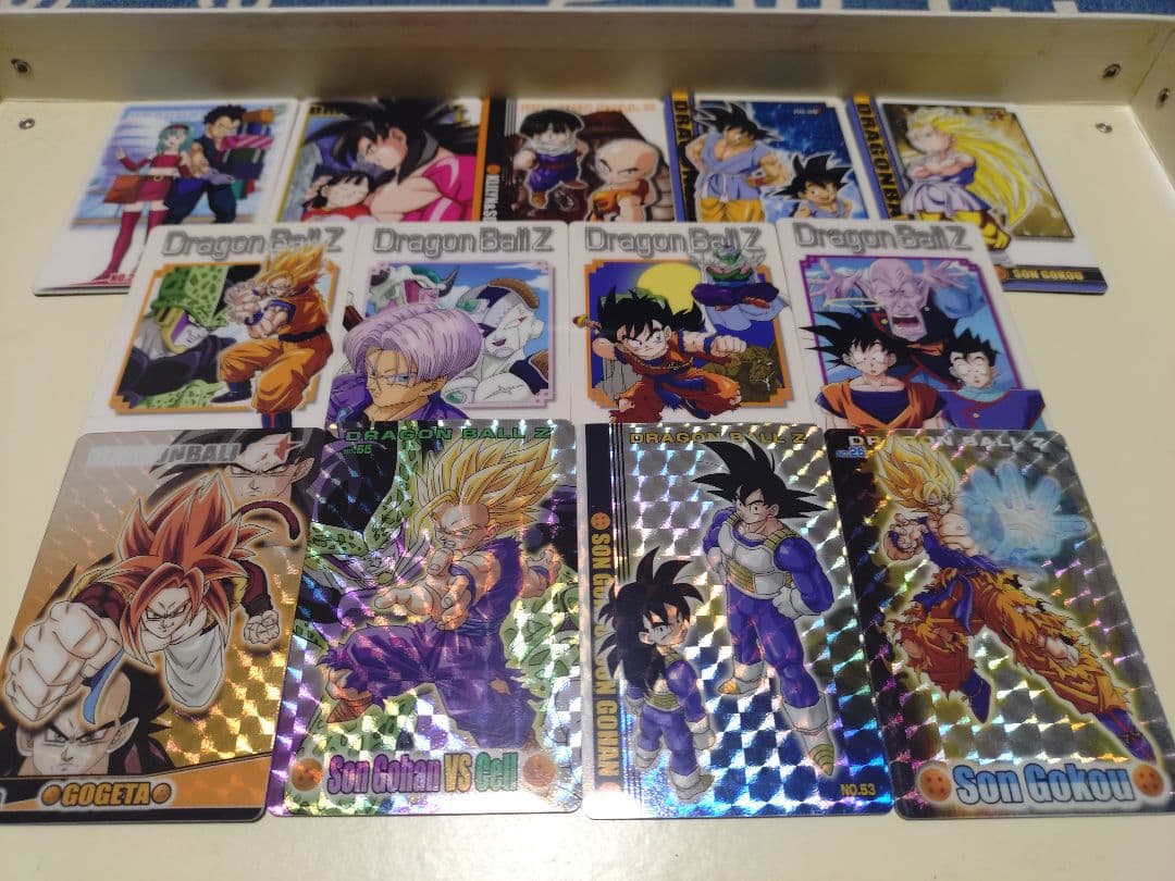 ドラゴンボール　ウエハース　クリアカード　グミカード　カードダス　等