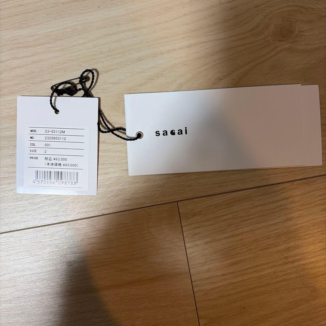 sacai Carhartt WIP ニット プルオーバー デトロイト 黒 2