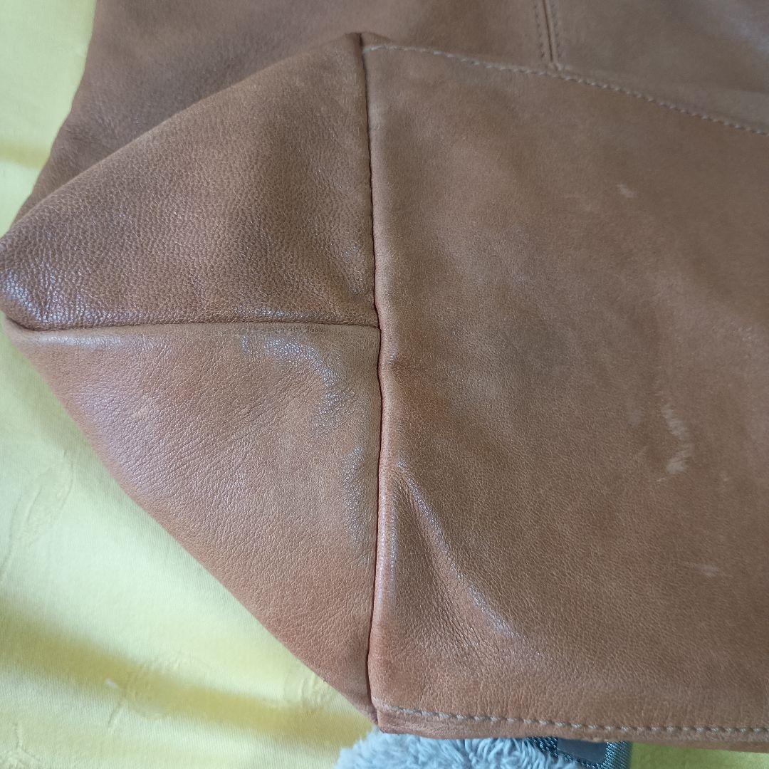 ロンシャン　革　ベージュ　バック　肩掛け　フランス製