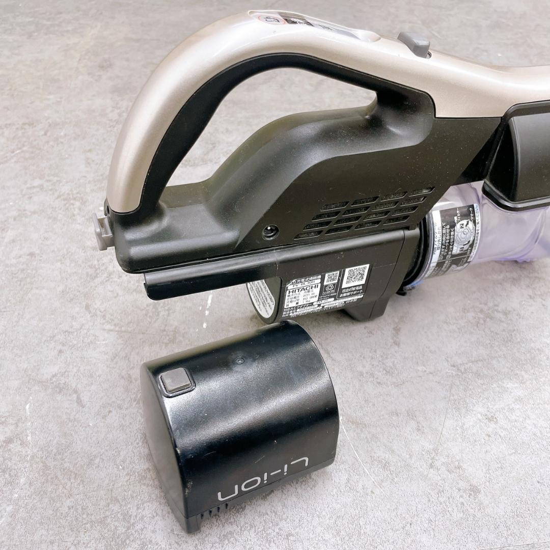 21年製 HITACHI コードレススティック掃除機 PV-BL30H