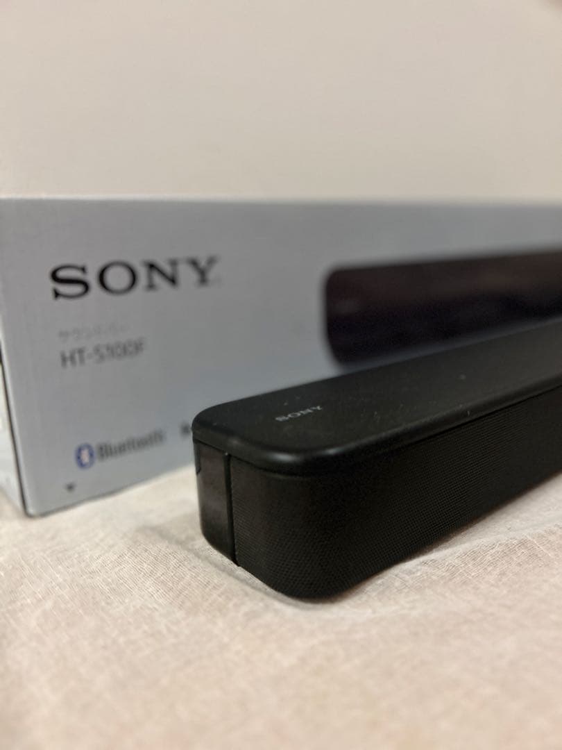 美品 SONY ソニー サウンドバー HT-S100F 2022年製 ブラック