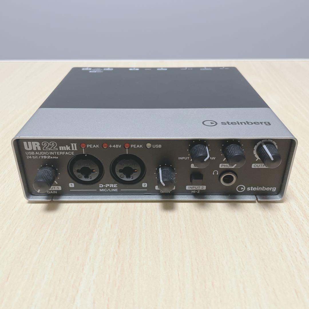 steinberg UR22mkⅱ オーディオインターフェイス 動作確認済み