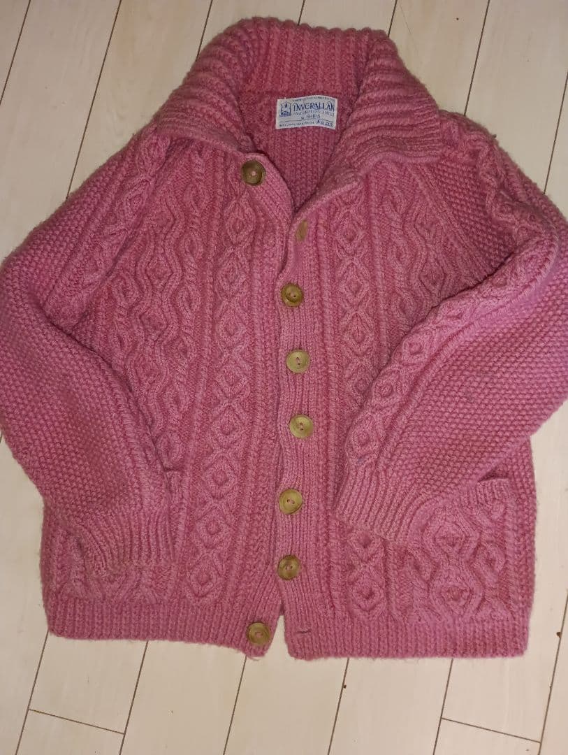 INVERALLAN シップス別注　ウール　ピンク