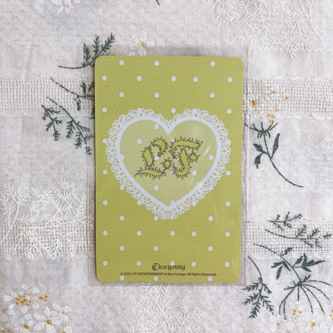 TWICE チェヨン トレカ LIL FANTASY 購入特典 フォトカード ①