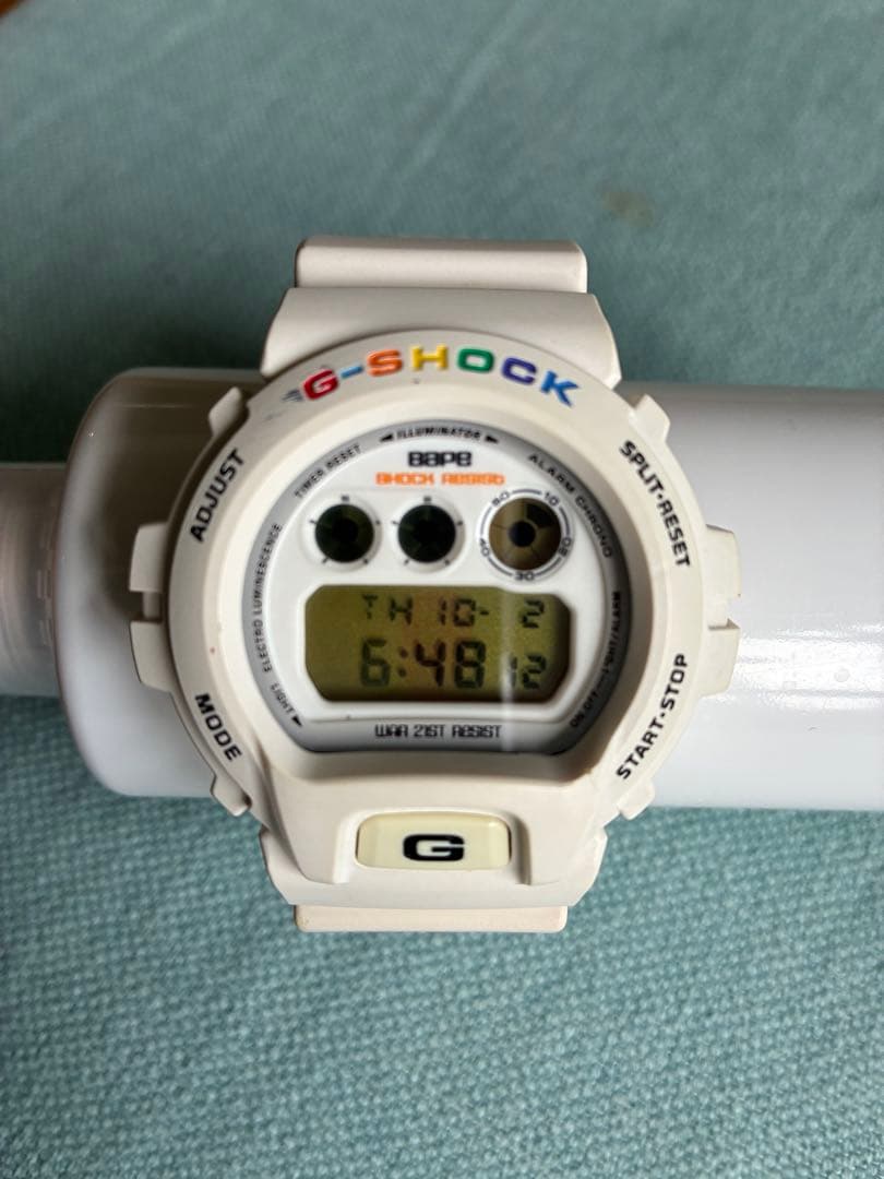 【稼動品】限定2000本 G-SHOCK ホワイト A Bathing Ape