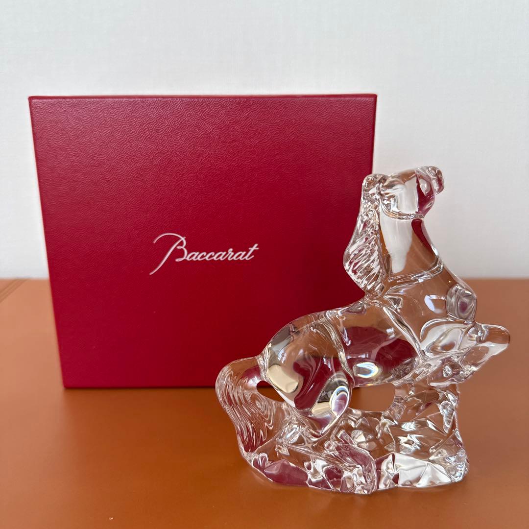 Baccarat バカラ　クリスタル　来年の干支　午　馬