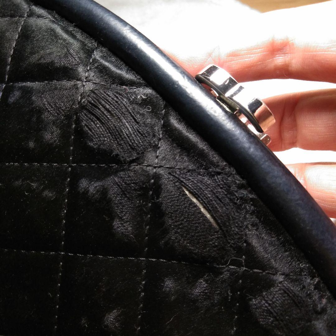 コッペ様ご売約品✨CHANEL　vintageキルティング×レザークラッチバック