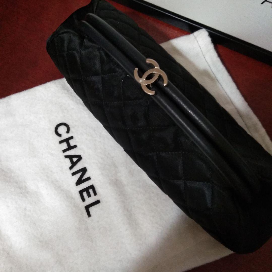 コッペ様ご売約品✨CHANEL　vintageキルティング×レザークラッチバック