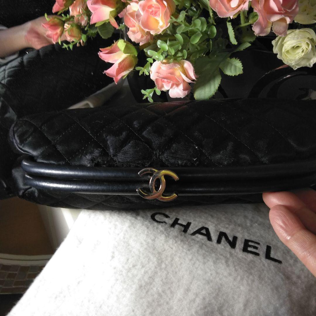 コッペ様ご売約品✨CHANEL　vintageキルティング×レザークラッチバック