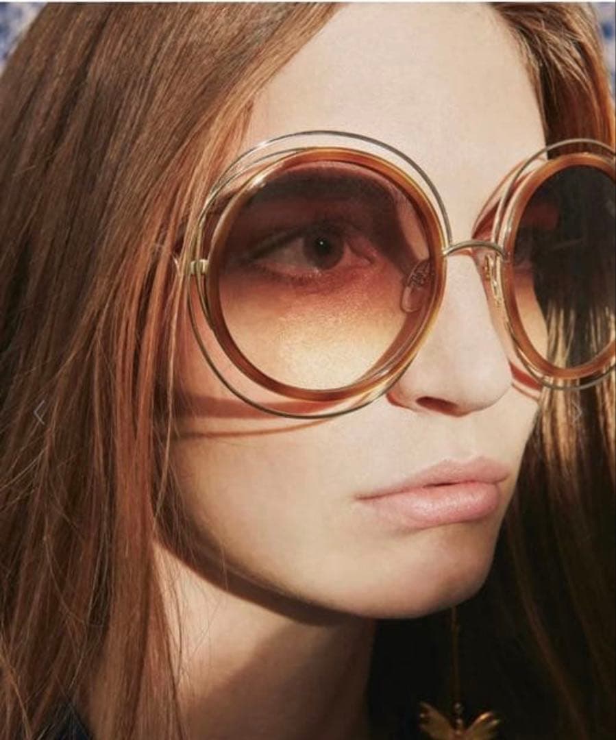 クロエ　サングラス　Chloe 大きめサングラス　小顔