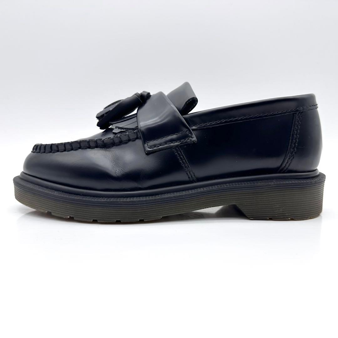 ドクターマーチン エイドリアン タッセル ローファー ブラック レザー 22