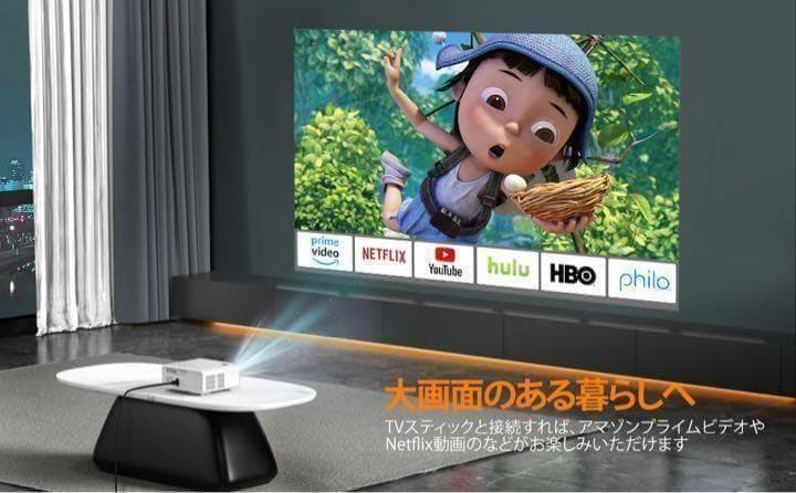 プロジェクター 家庭用 小型 4K 5G Wi-Fi 15000LM 収納バック