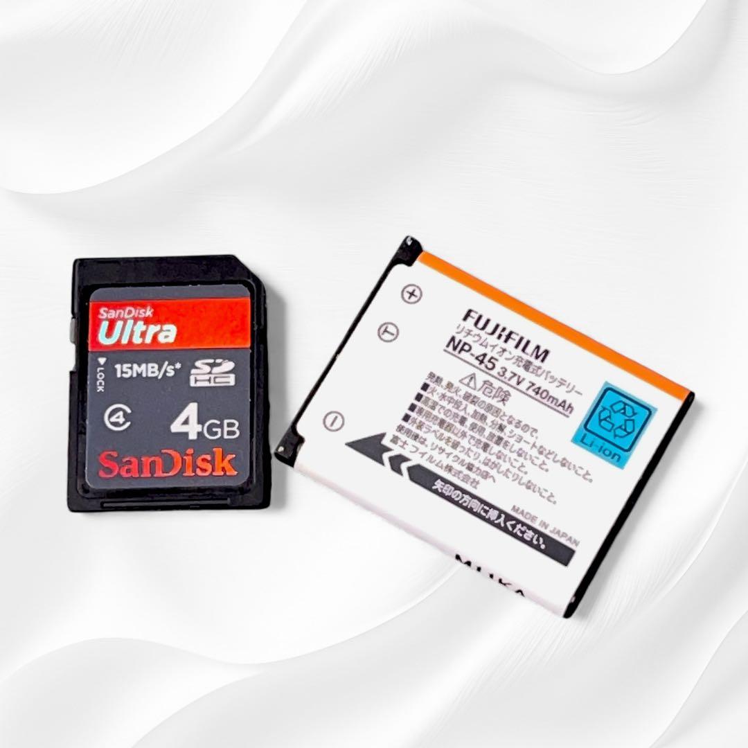 FUJIFILM FINEPIX Z20 ピンク 本体、充電器、4GBSDカード