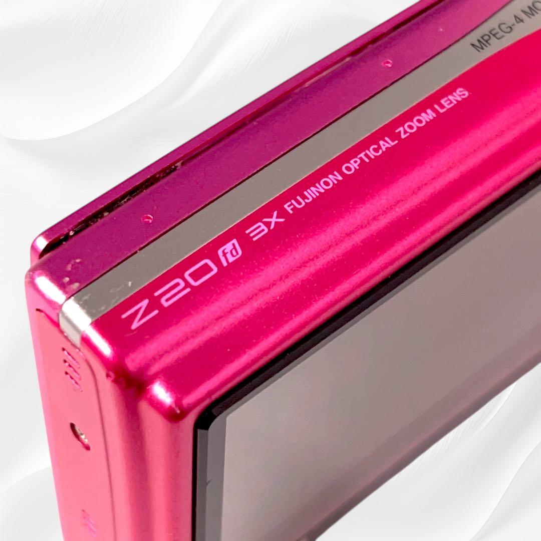FUJIFILM FINEPIX Z20 ピンク 本体、充電器、4GBSDカード
