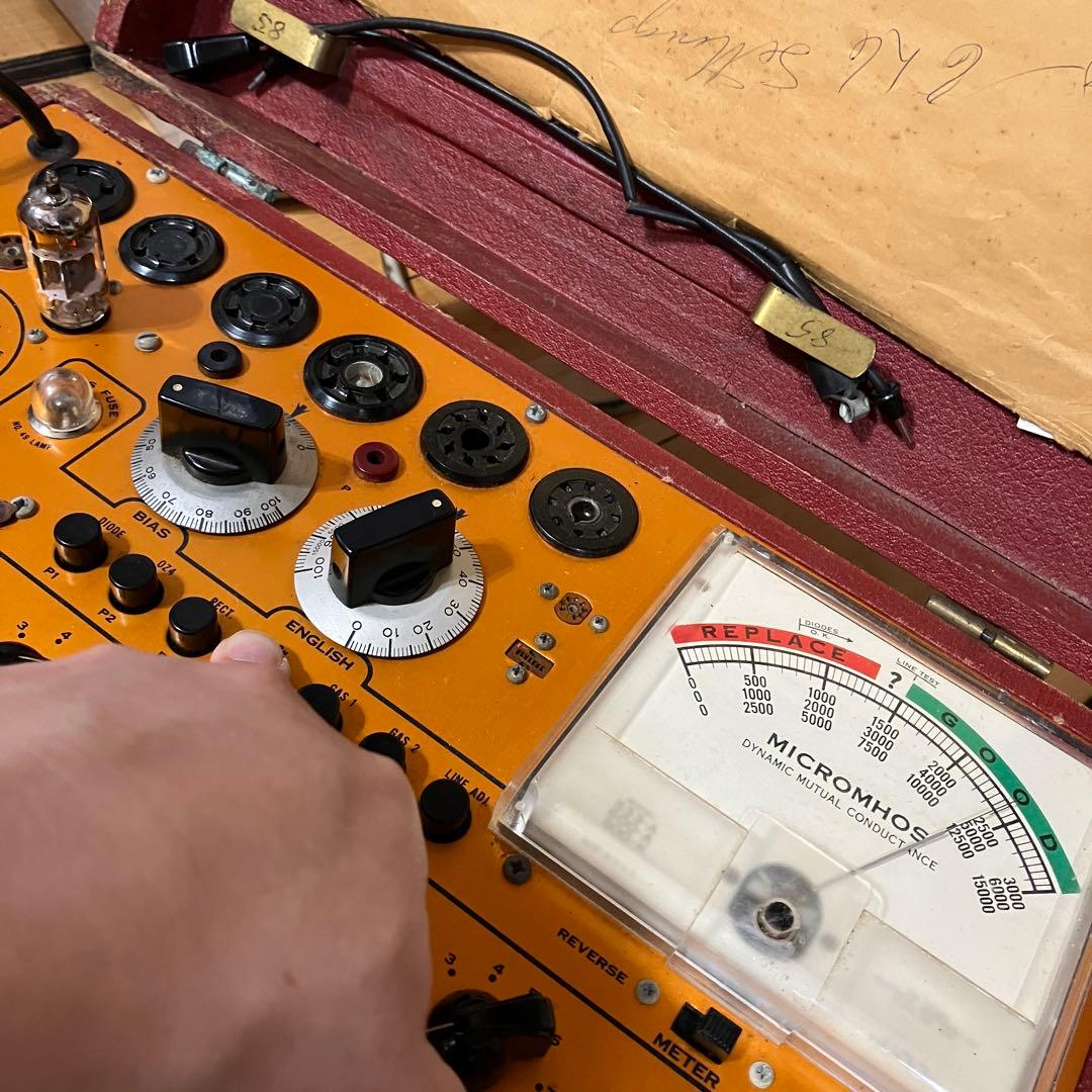 SIEMENS E83CC NOS×3 + ECC83 1本 真空管セット