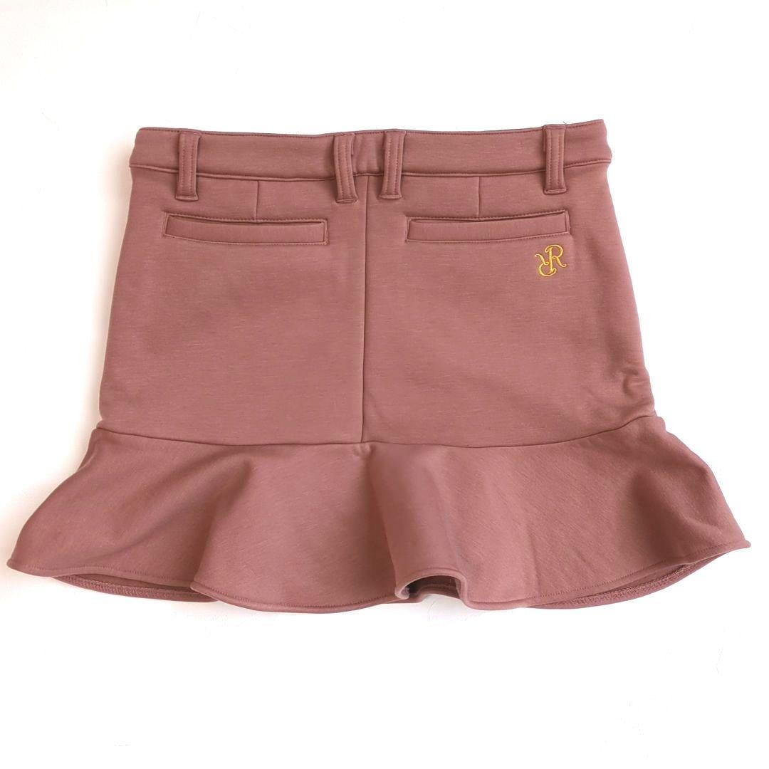 美品 レザレクション ゴルフ ウォームぺプラムスカート パンツ 2点組 裏起毛