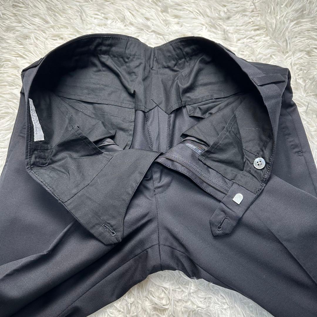 別注 未使用級 トゥモローランド ピルグリム×ゼニア 3ピース 光沢 黒 44