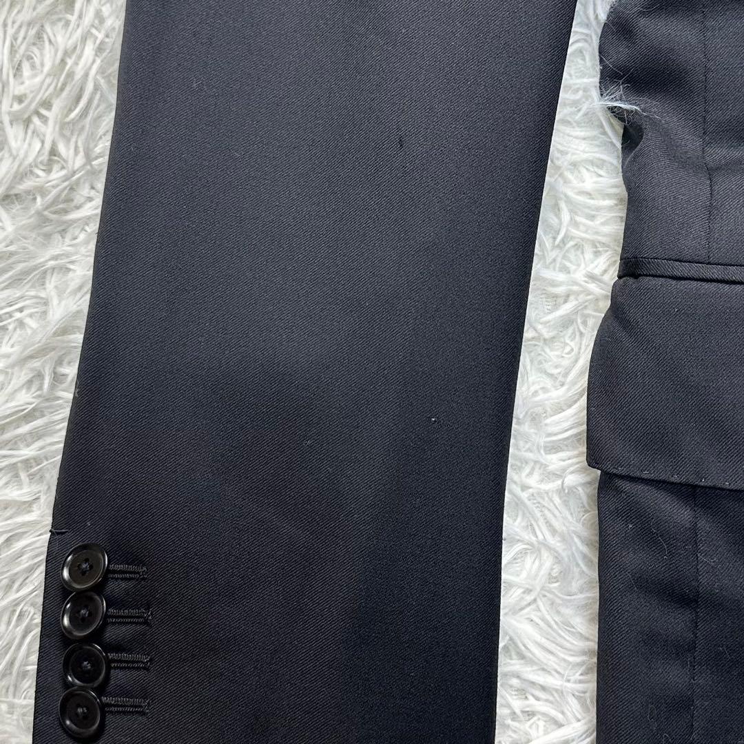 別注 未使用級 トゥモローランド ピルグリム×ゼニア 3ピース 光沢 黒 44