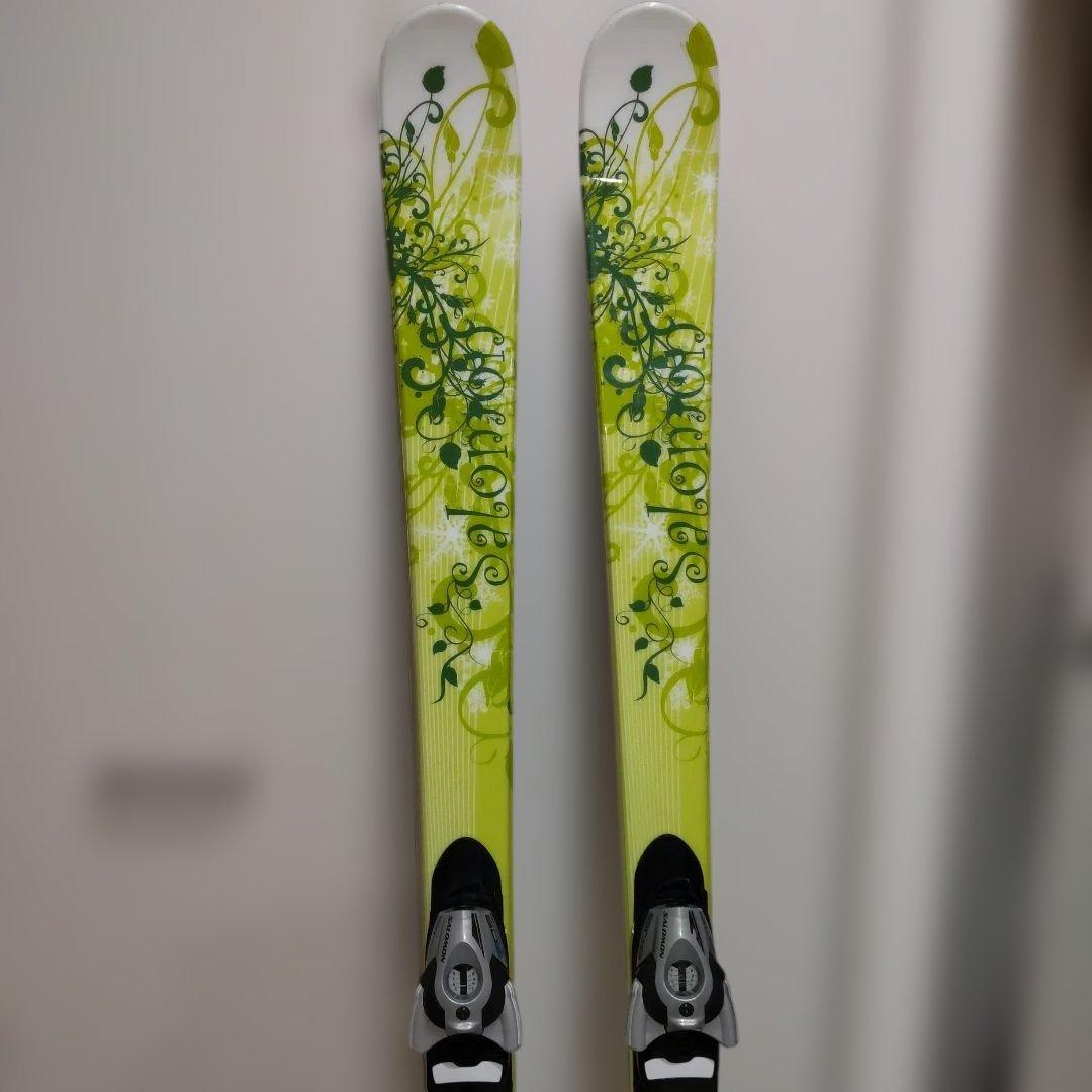 スキーセット　Salomon スキー板　ロシニョールブーツ　レディース