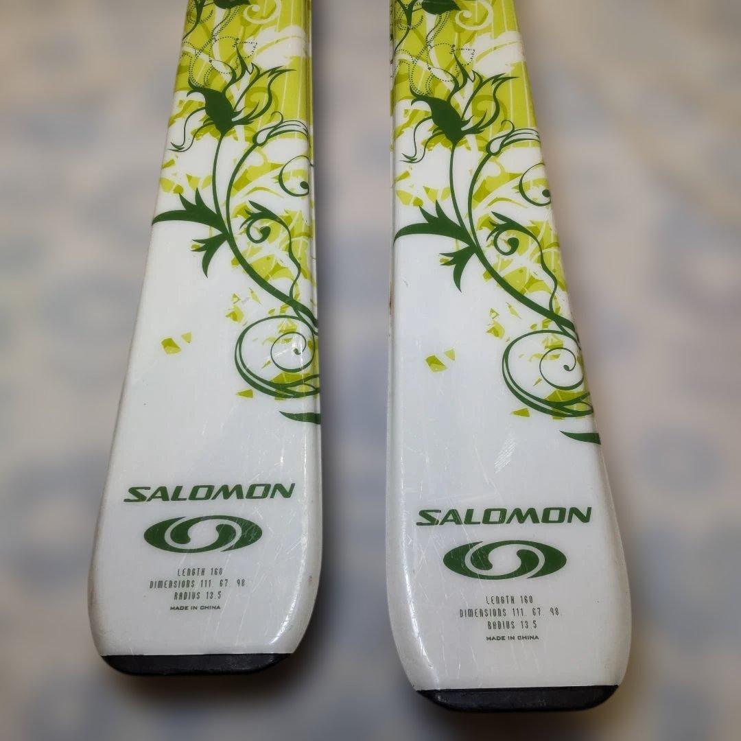 スキーセット　Salomon スキー板　ロシニョールブーツ　レディース