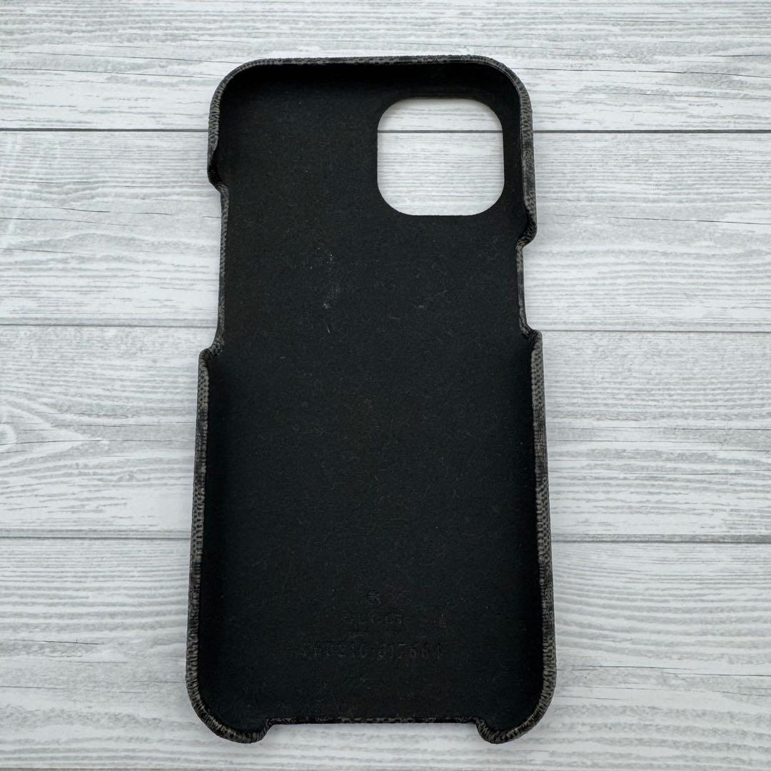 【未使用品】GUCCI iphone15 スマホケース GGスプリーム グレー