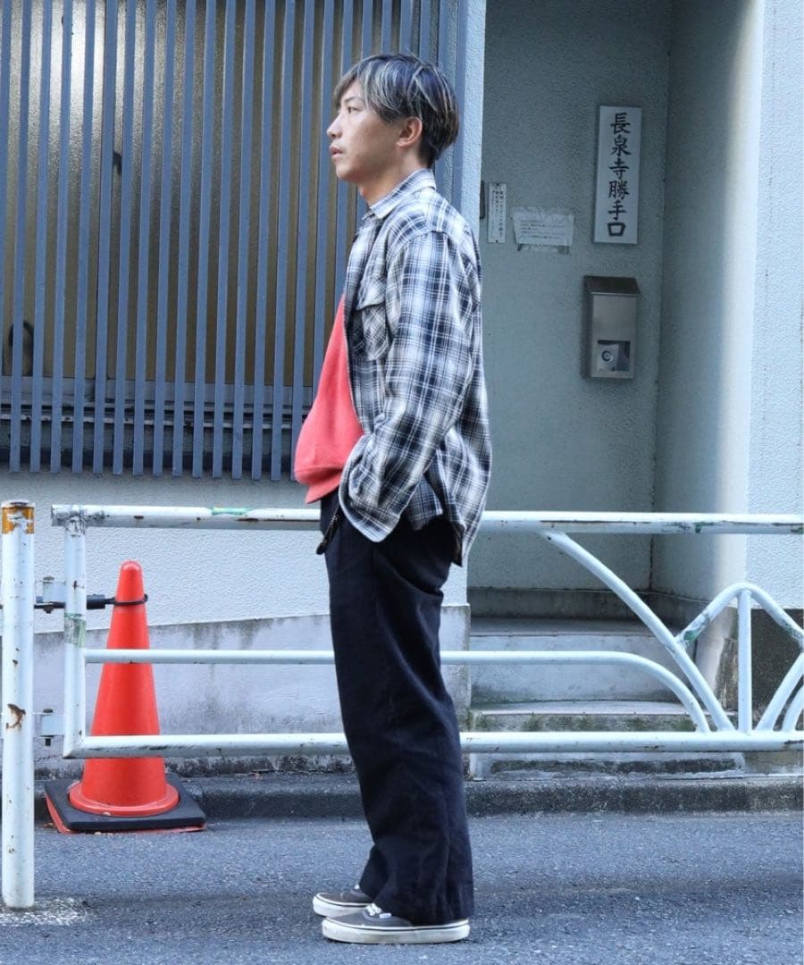 ディッキーズ ブラックデニム　874 ovy FJ