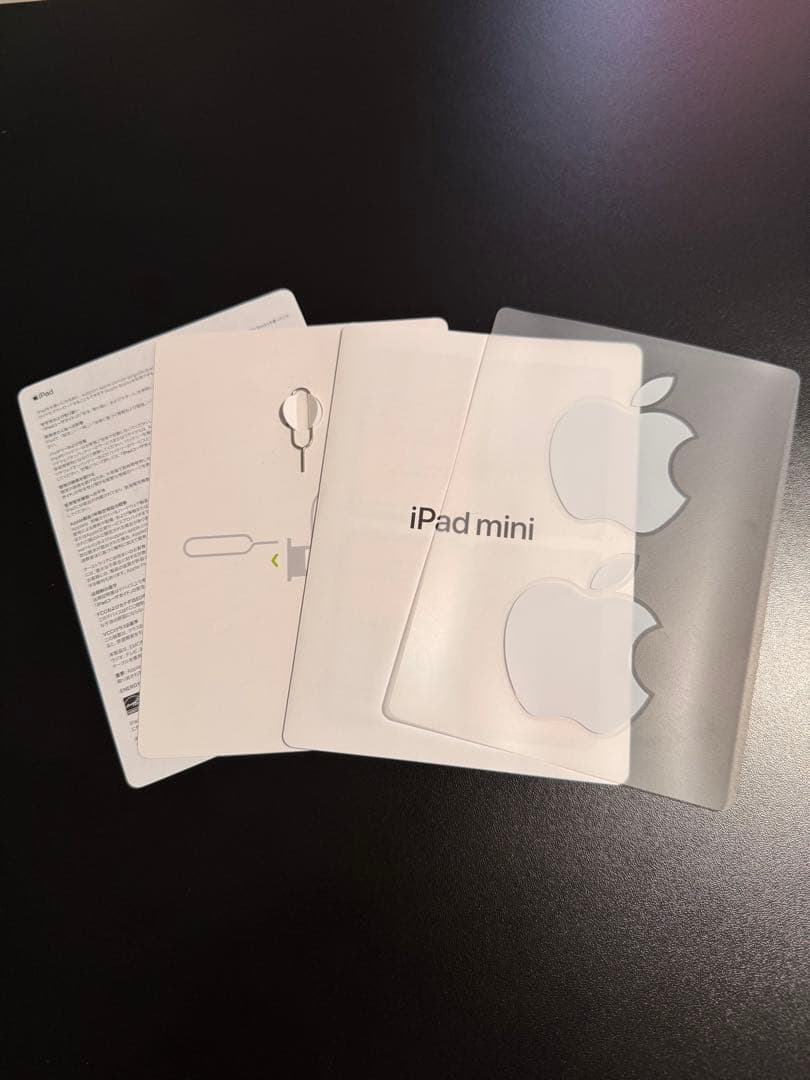 美品 iPadmini6 256G セルラー バッテリー95% + Pencil