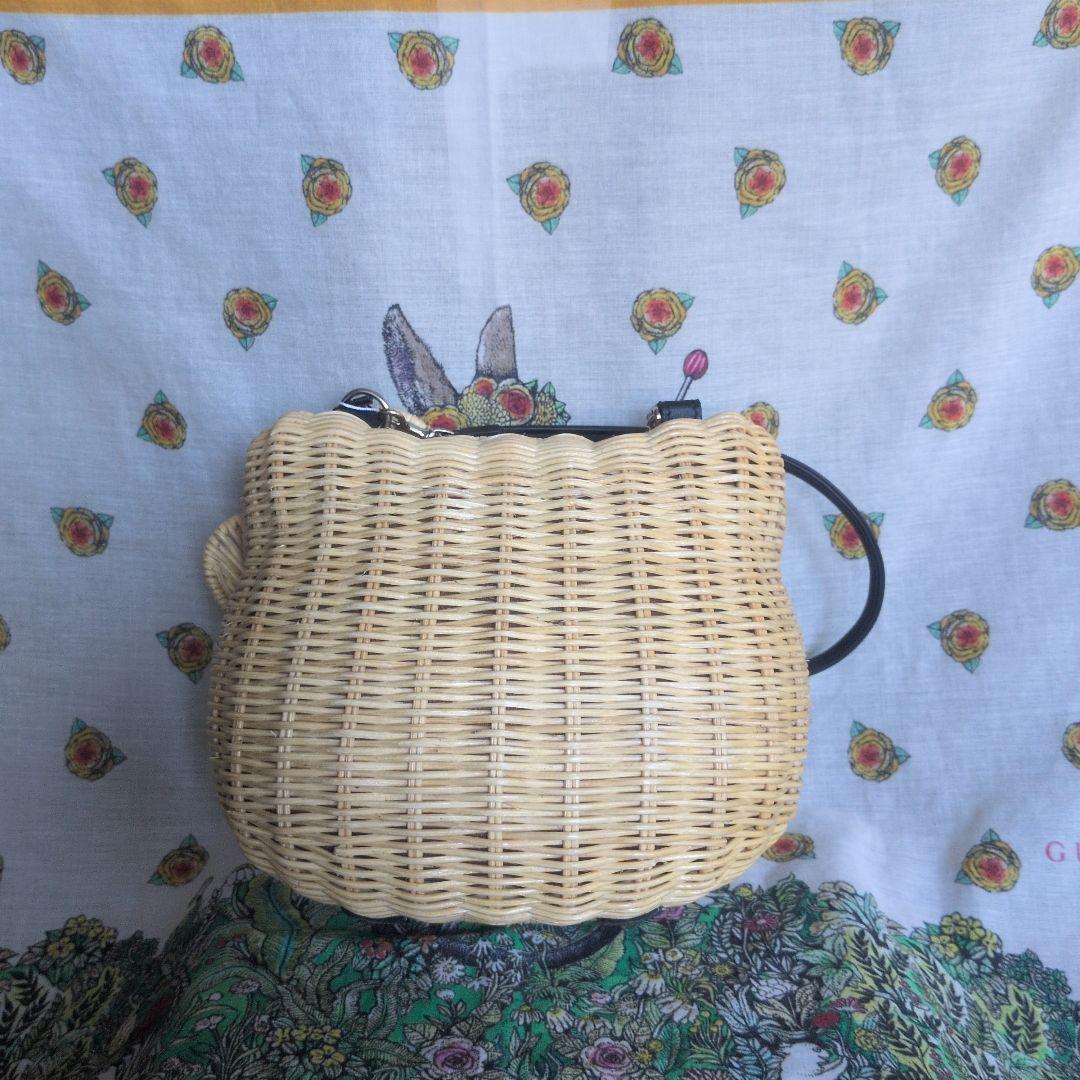 アジョリー a-jolie Hello Kitty コラボ 籠バッグ