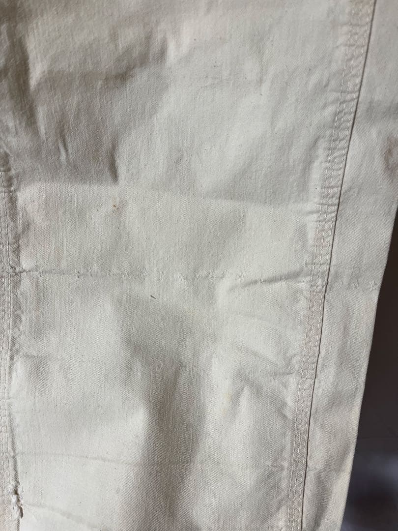 70s USA製 Lee ホワイトカーゴパンツ