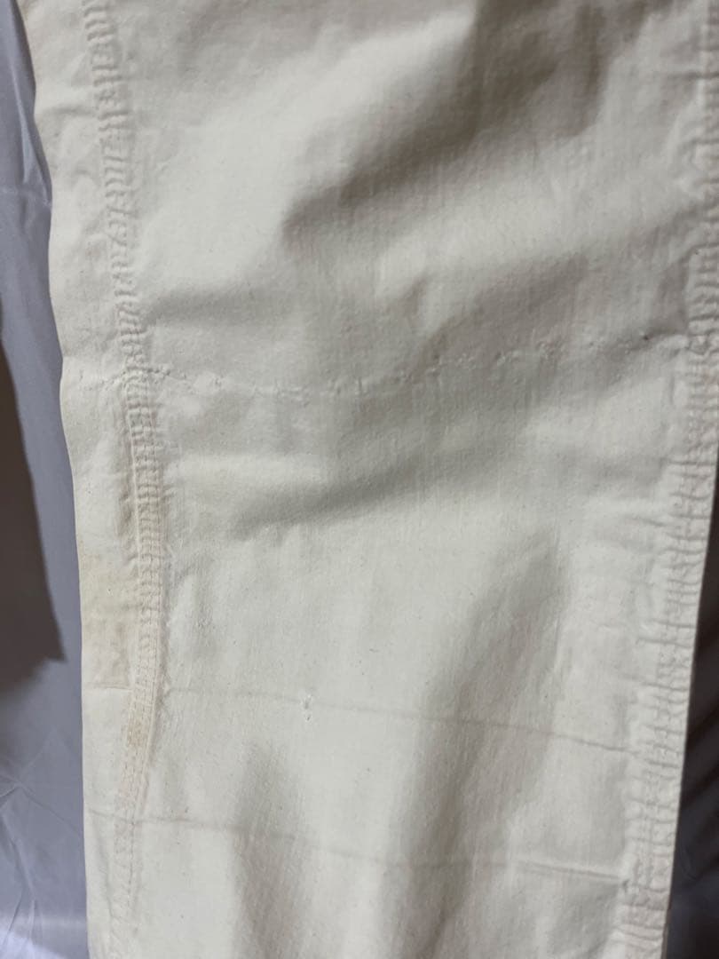 70s USA製 Lee ホワイトカーゴパンツ