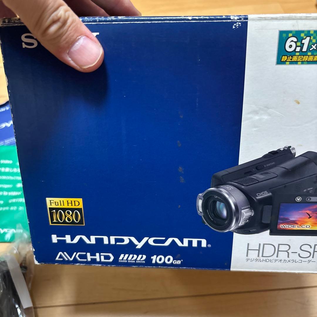 SONY HANDYCAM HDR-SR８ビデオカメラ
