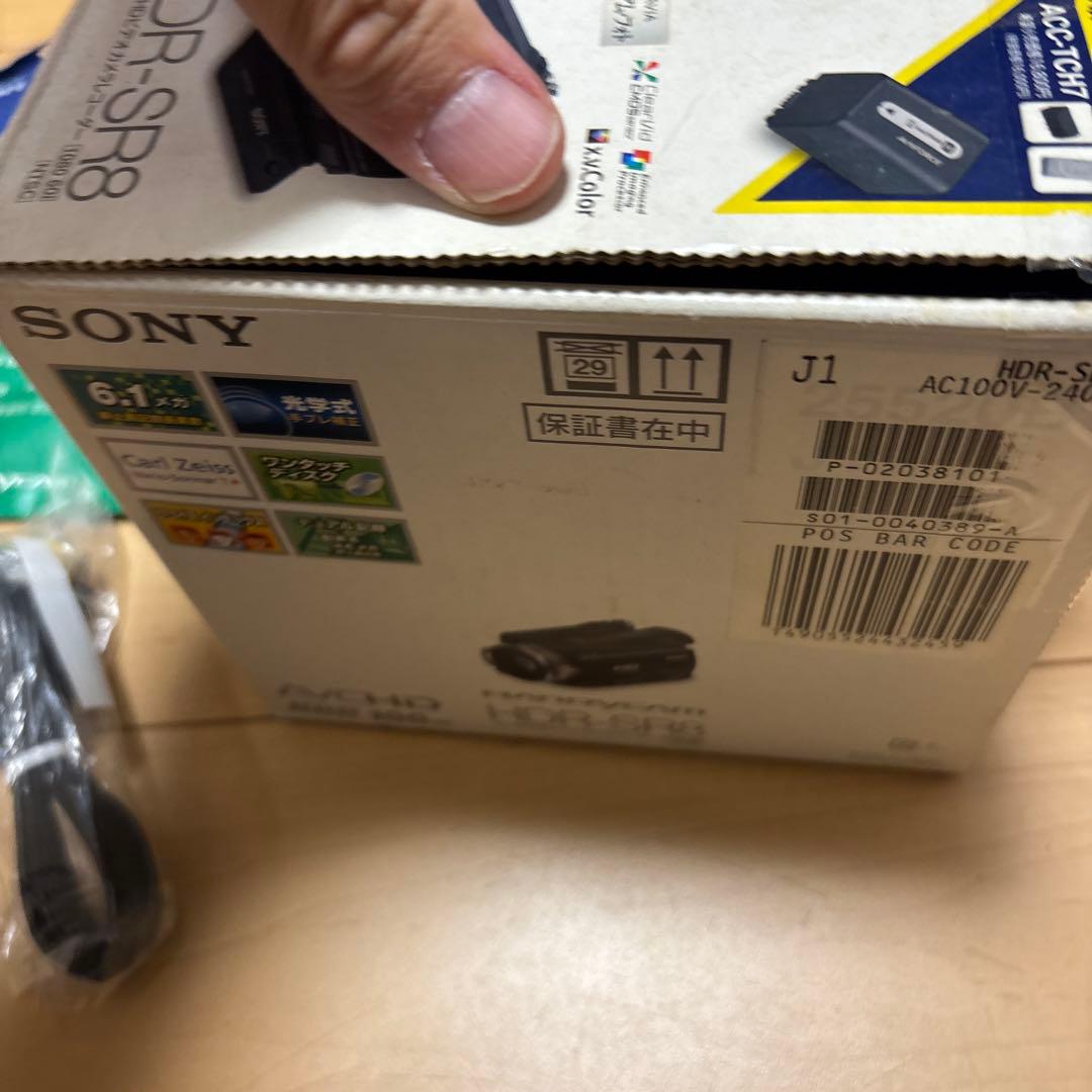 SONY HANDYCAM HDR-SR８ビデオカメラ