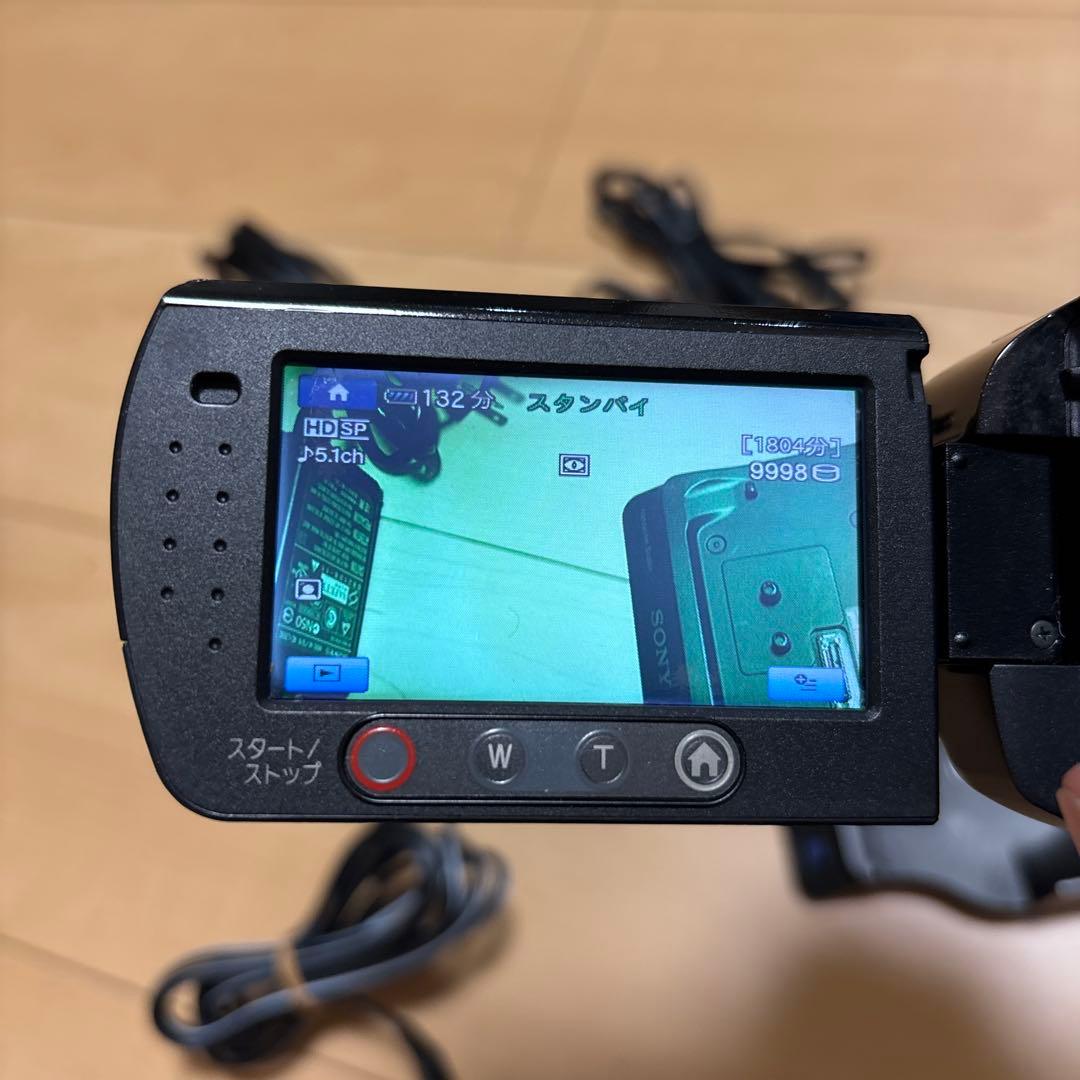 SONY HANDYCAM HDR-SR８ビデオカメラ