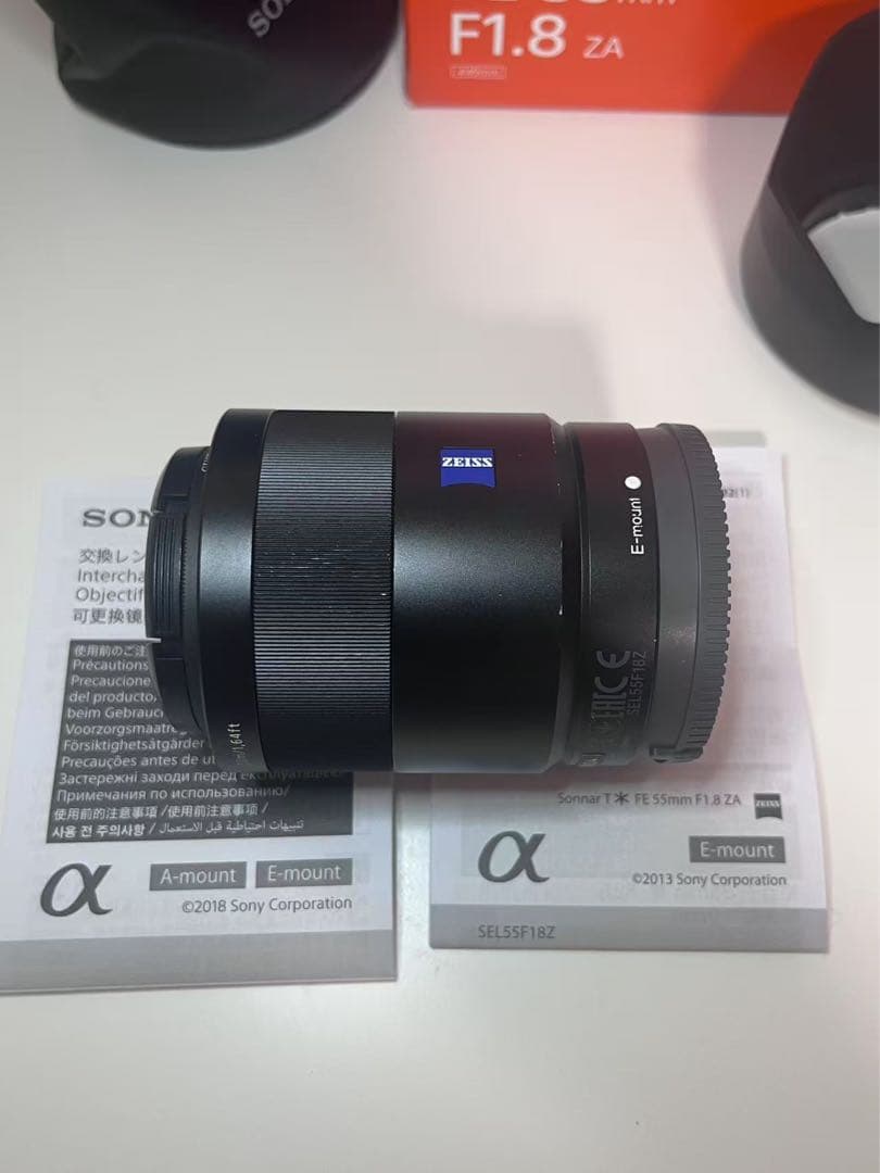 SONY Sonnar T＊ FE 55mm F1.8 ZA SEL55F18Z
