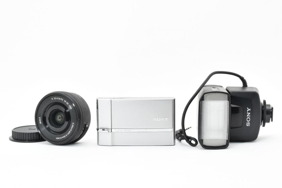 SONY DSC-T50 HVL-F1000 E PZ 16-50mm カメラ