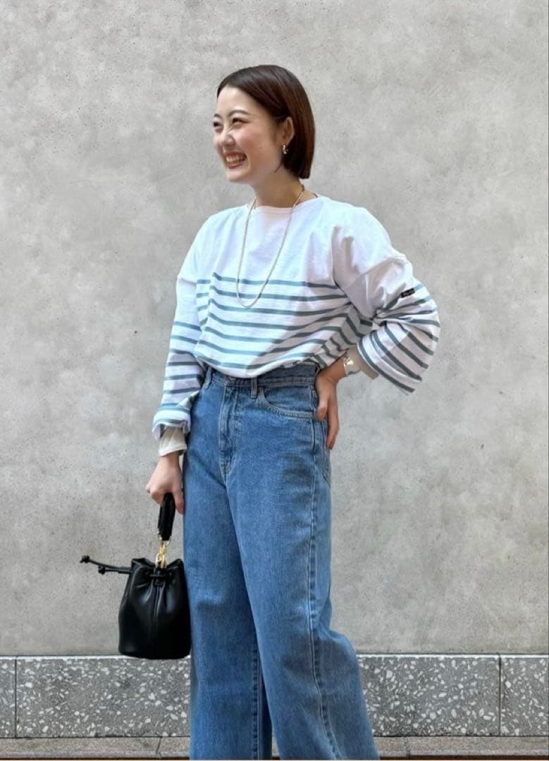 美品◯【LE MINOR/ルミノア 】SLOBE別注 NAVAL BORDER