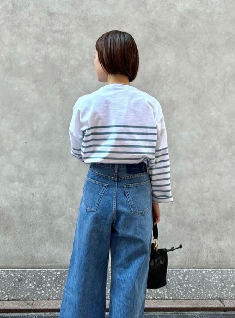 美品◯【LE MINOR/ルミノア 】SLOBE別注 NAVAL BORDER