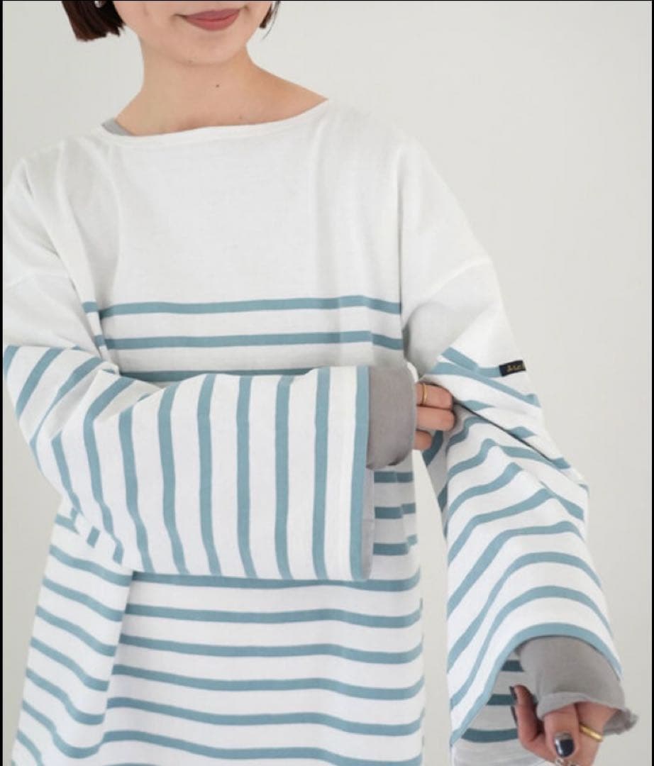 美品◯【LE MINOR/ルミノア 】SLOBE別注 NAVAL BORDER